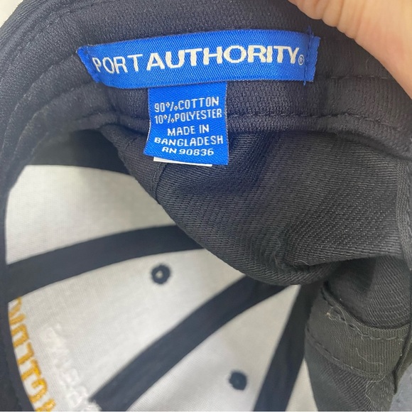 Port Authority Tony Robbins Business Mastery Baseball Hat Cap Black Gold White - Picture 2 of 8